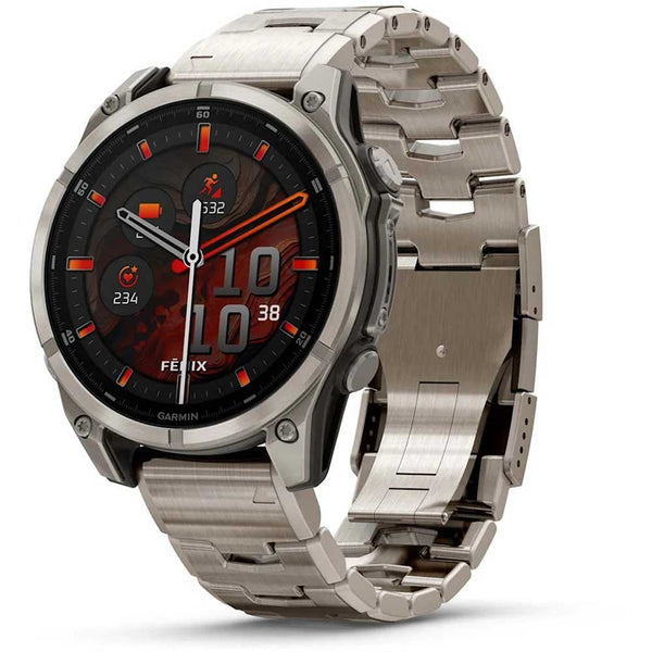 Garmin fēnix® 8 47mm Vented Titanium Bracelet Smartwatch