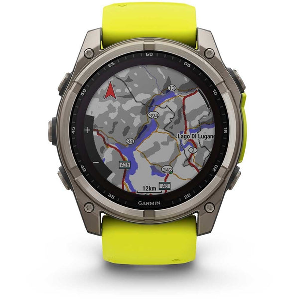 Garmin fēnix® 8 51mm Solar Amp Yellow Smartwatch