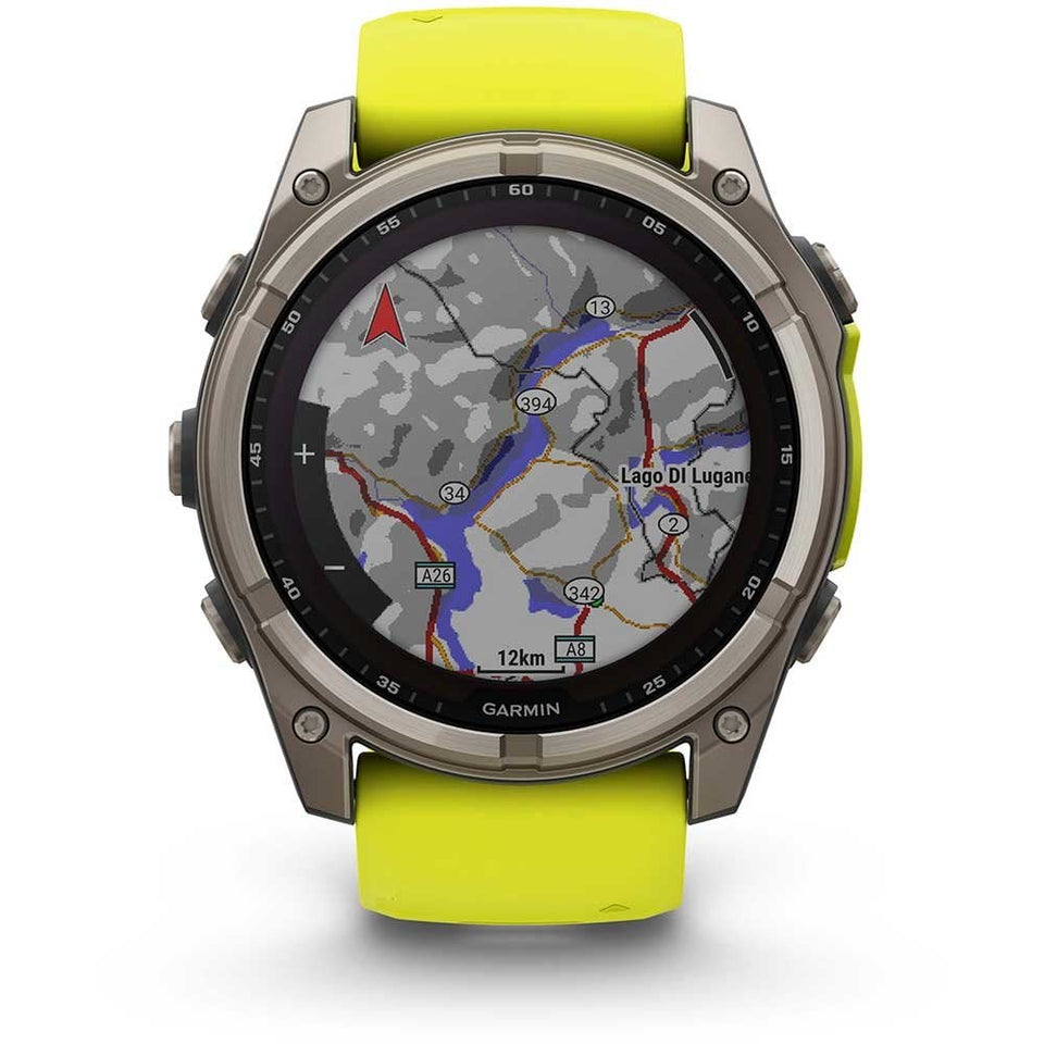 Garmin fēnix® 8 51mm Solar Amp Yellow Smartwatch