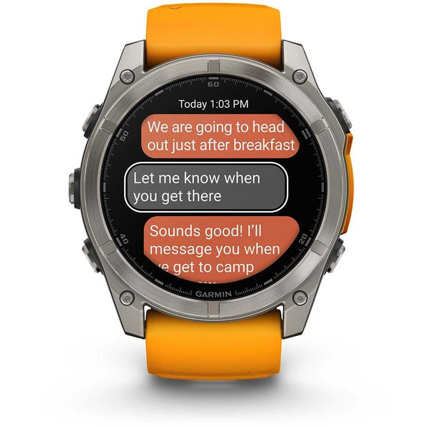Garmin fēnix® 8 51mm Spark Orange Smartwatch