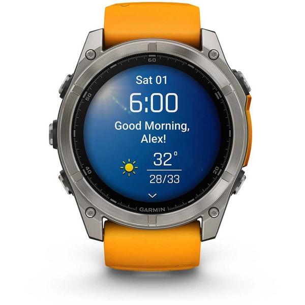 Garmin fēnix® 8 51mm Spark Orange Smartwatch