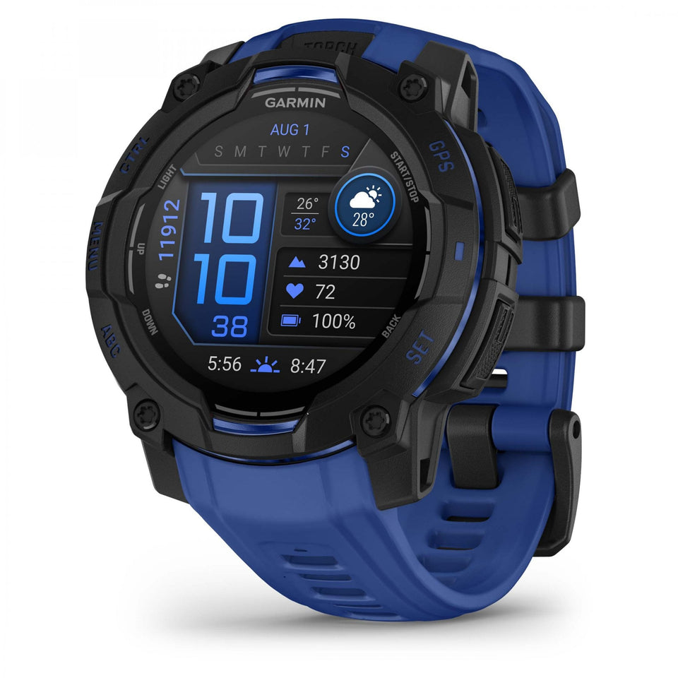 Garmin Instinct® 3 45mm Limited Edition Bolt Blue Watch