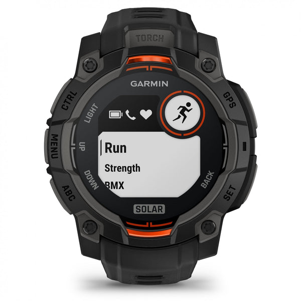 Garmin Instinct® 3 45mm Solar Black Watch