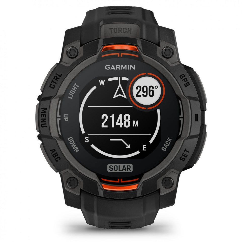 Garmin Instinct® 3 45mm Solar Black Watch