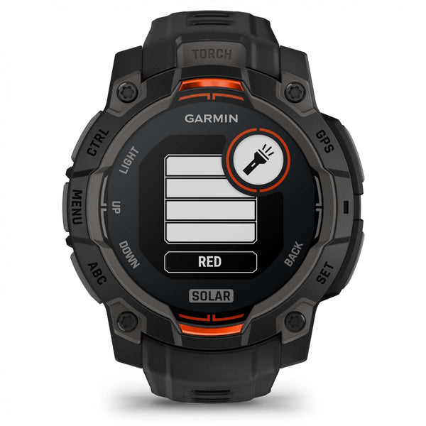Garmin Instinct® 3 45mm Solar Black Watch