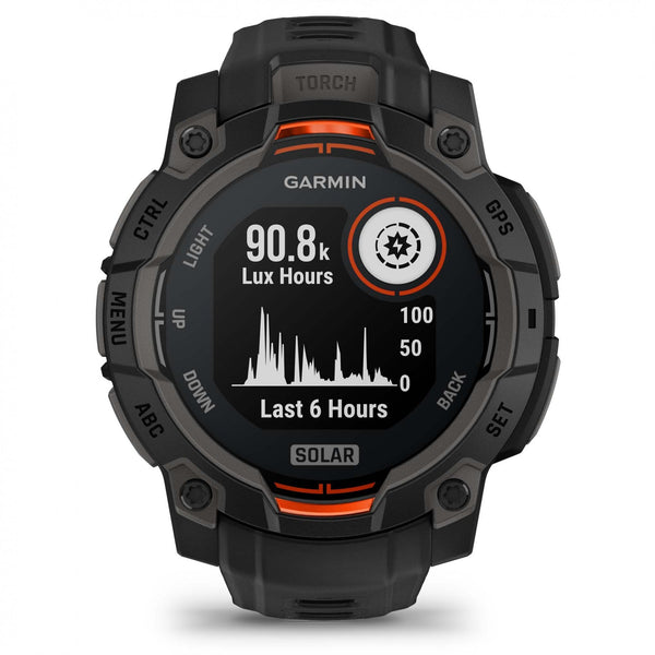 Garmin Instinct® 3 45mm Solar Black Watch