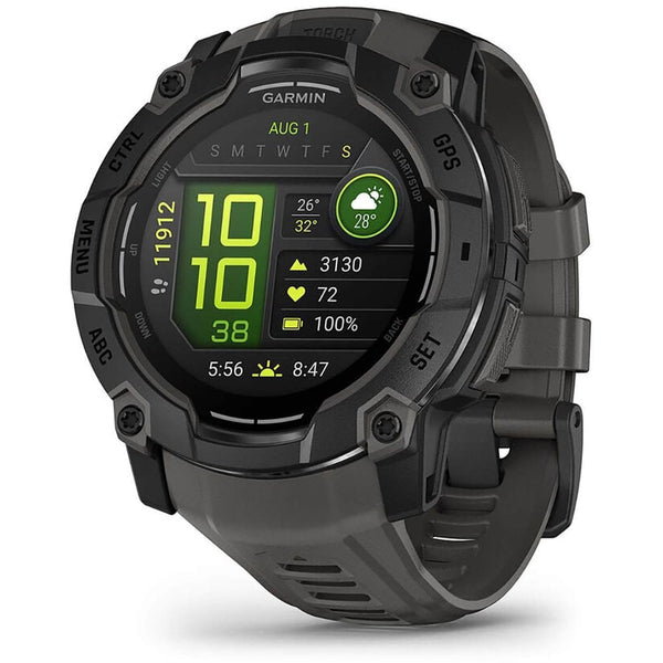 Garmin Instinct® 3 50mm AMOLED Charcoal Band Watch