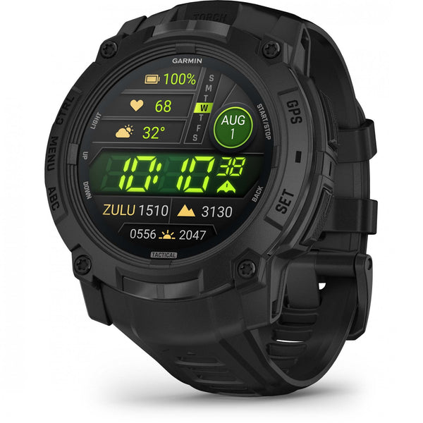 Garmin Instinct® 3 50mm Amoled Tactical Edition Watch