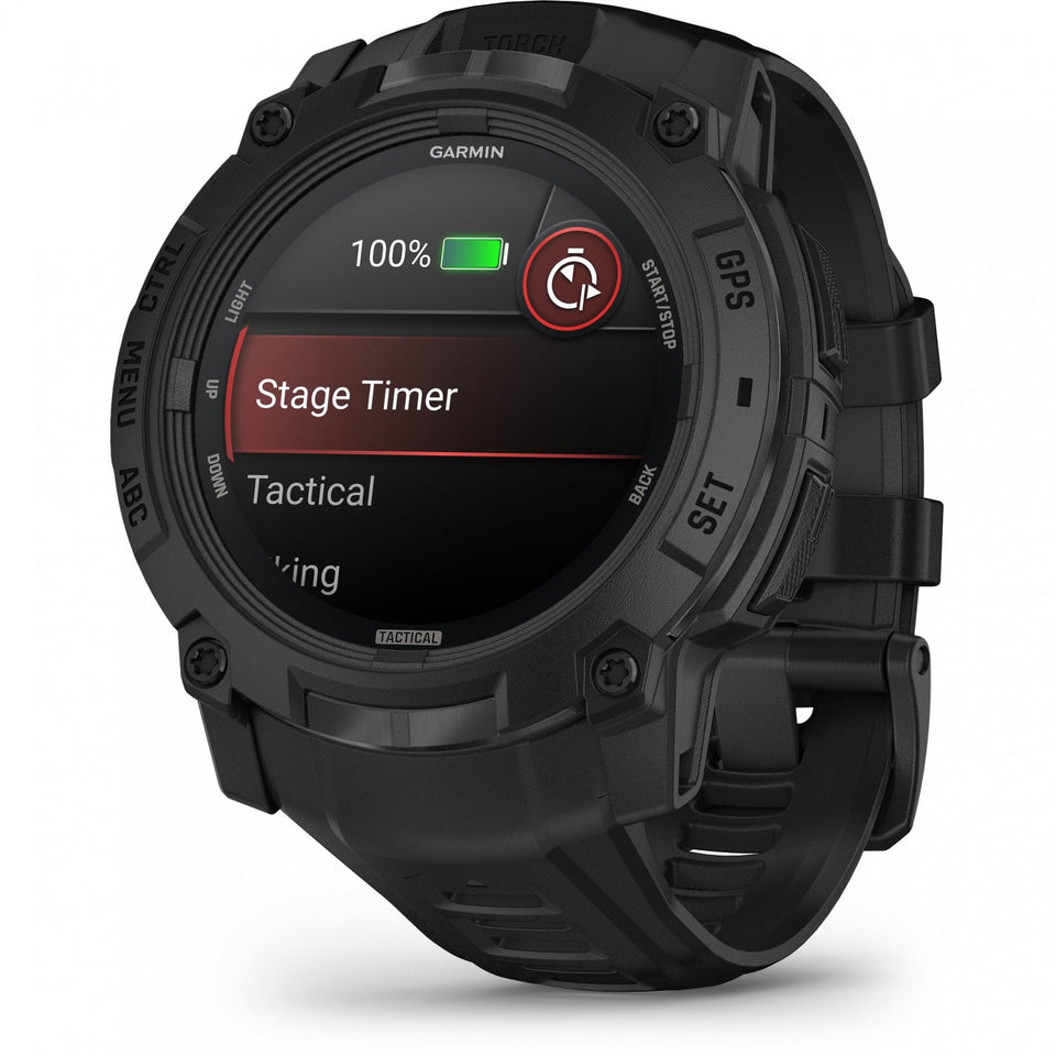 Garmin Instinct® 3 50mm Amoled Tactical Edition Watch