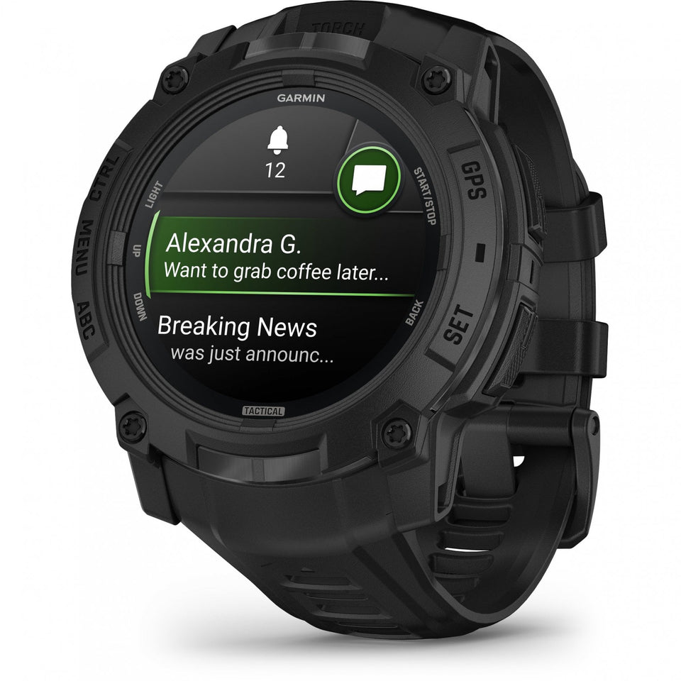 Garmin Instinct® 3 50mm Amoled Tactical Edition Watch
