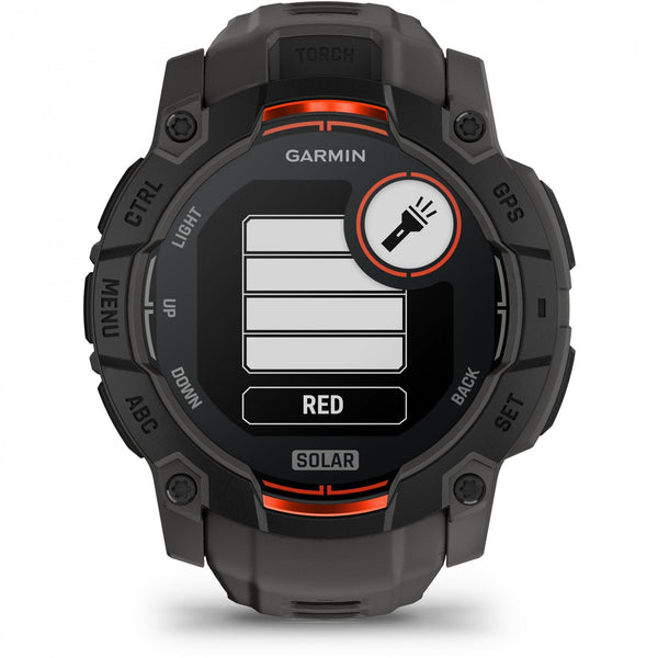 Garmin Instinct® 3 50mm Charcoal Solar Watch