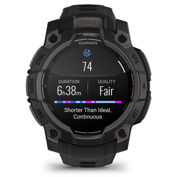 Garmin Instinct® 3 Black 45mm AMOLED Watch