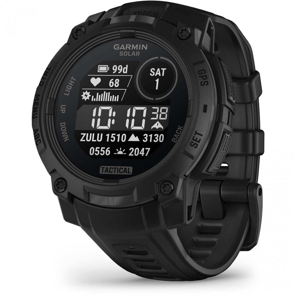 Garmin Instinct® 3 Solar 45mm Tactical Edition Watch