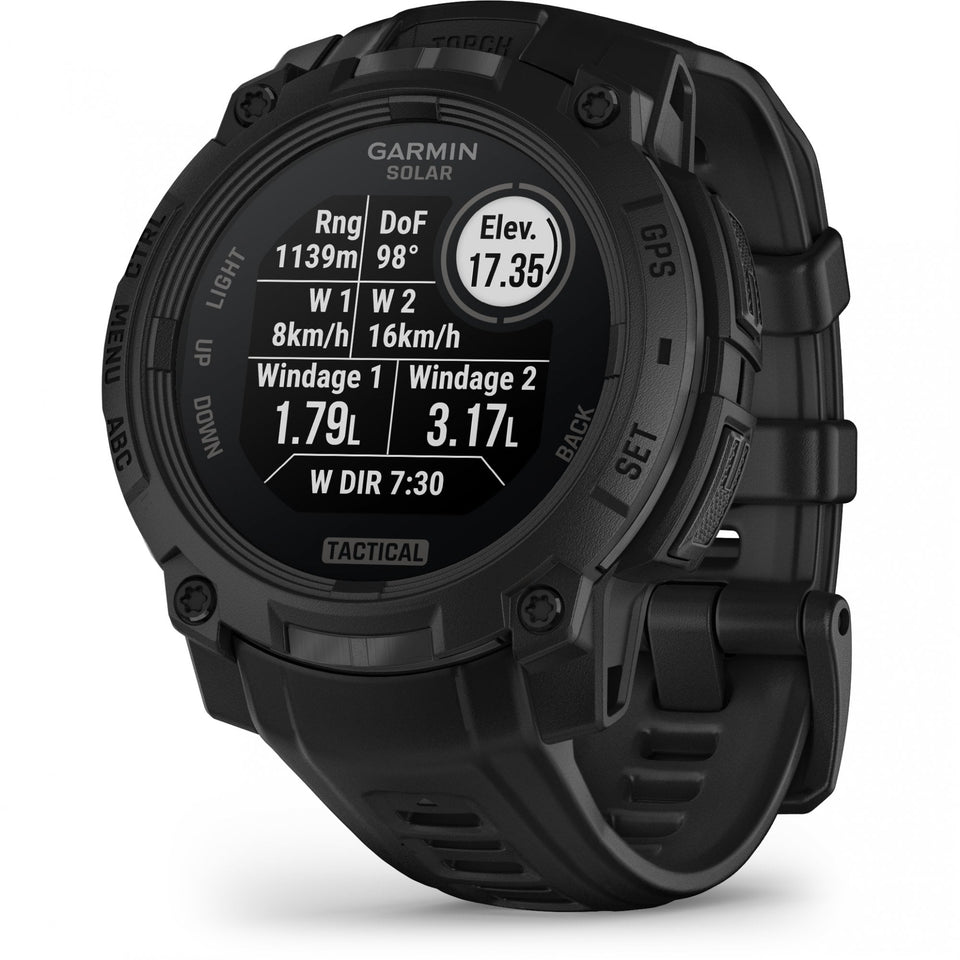 Garmin Instinct® 3 Solar 45mm Tactical Edition Watch