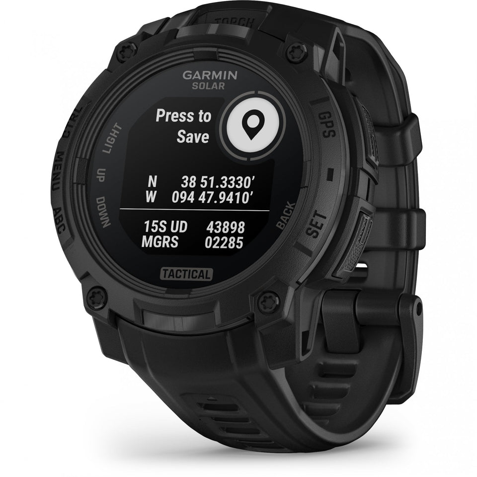 Garmin Instinct® 3 Solar 45mm Tactical Edition Watch