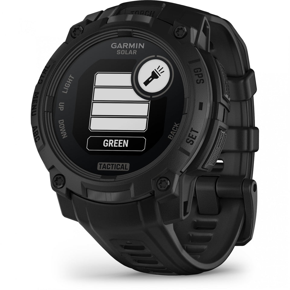 Garmin Instinct® 3 Solar 45mm Tactical Edition Watch