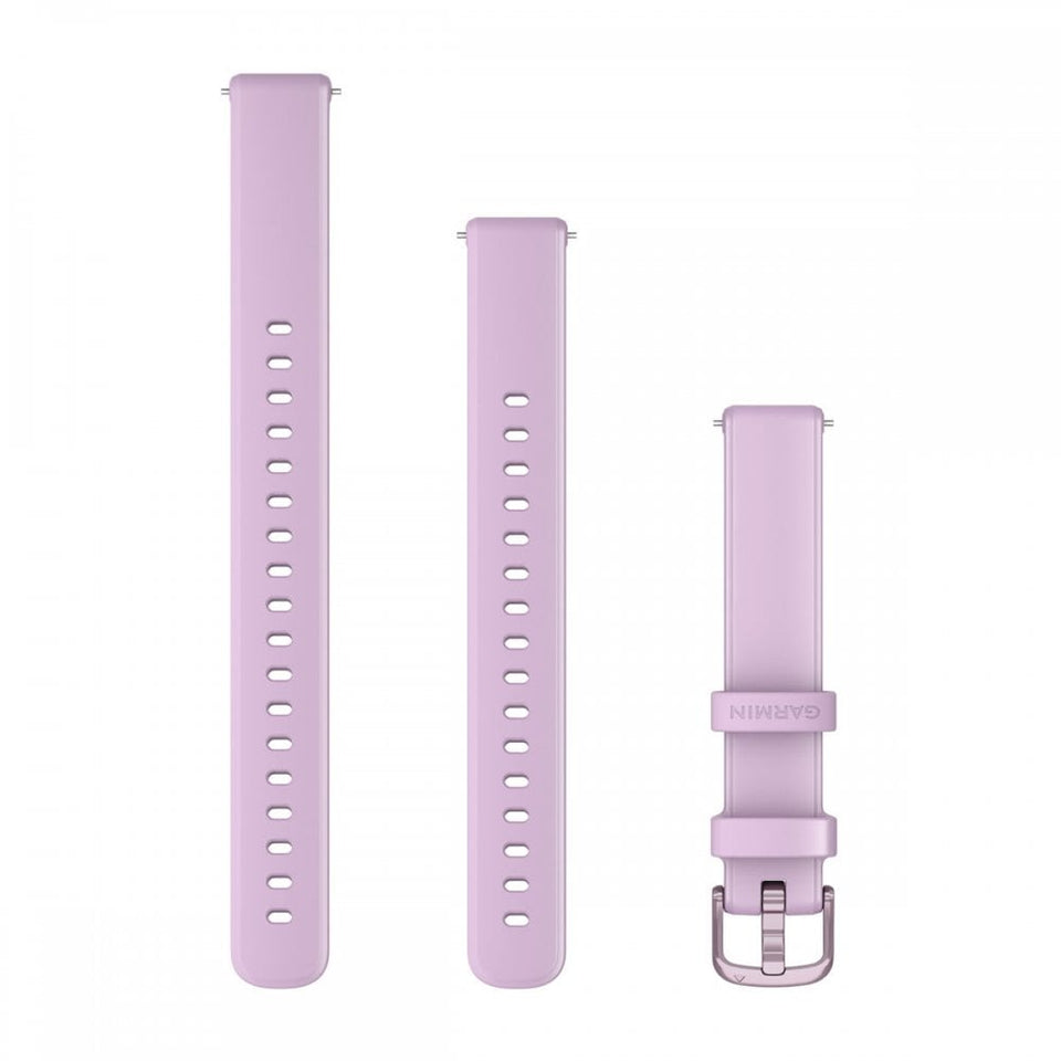 Garmin Lily® 2 14mm Lilac Silicone with Lilac Hardware Watch Strap