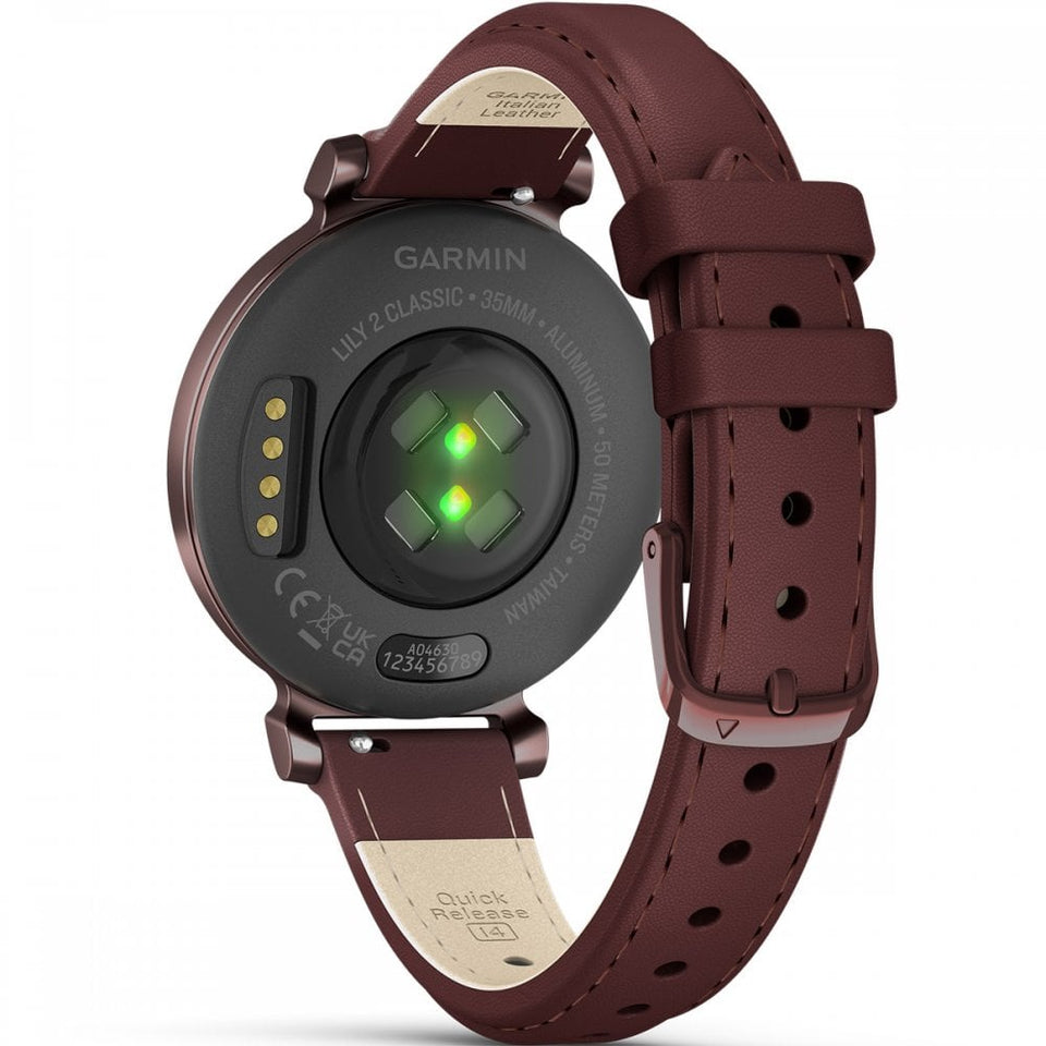 Garmin LILY® 2 CLASSIC Dark Bronze & Mulberry Ladies Fitness Smartwatch