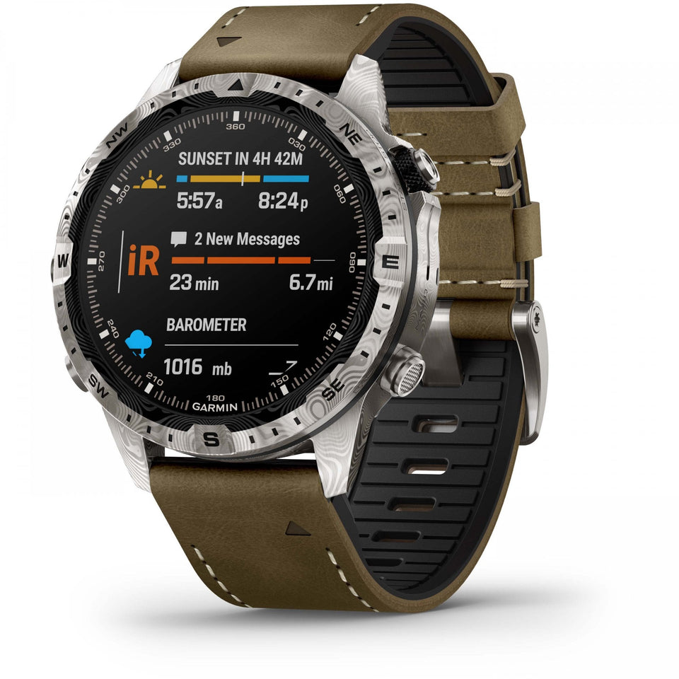 Garmin MARQ® Adventurer Gen 2 Damascus Steel Edition Watch