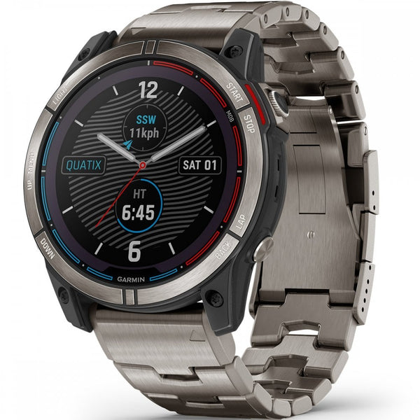 Garmin quatix® 7X Titanium Solar Ultimate Marine GPS Smartwatch