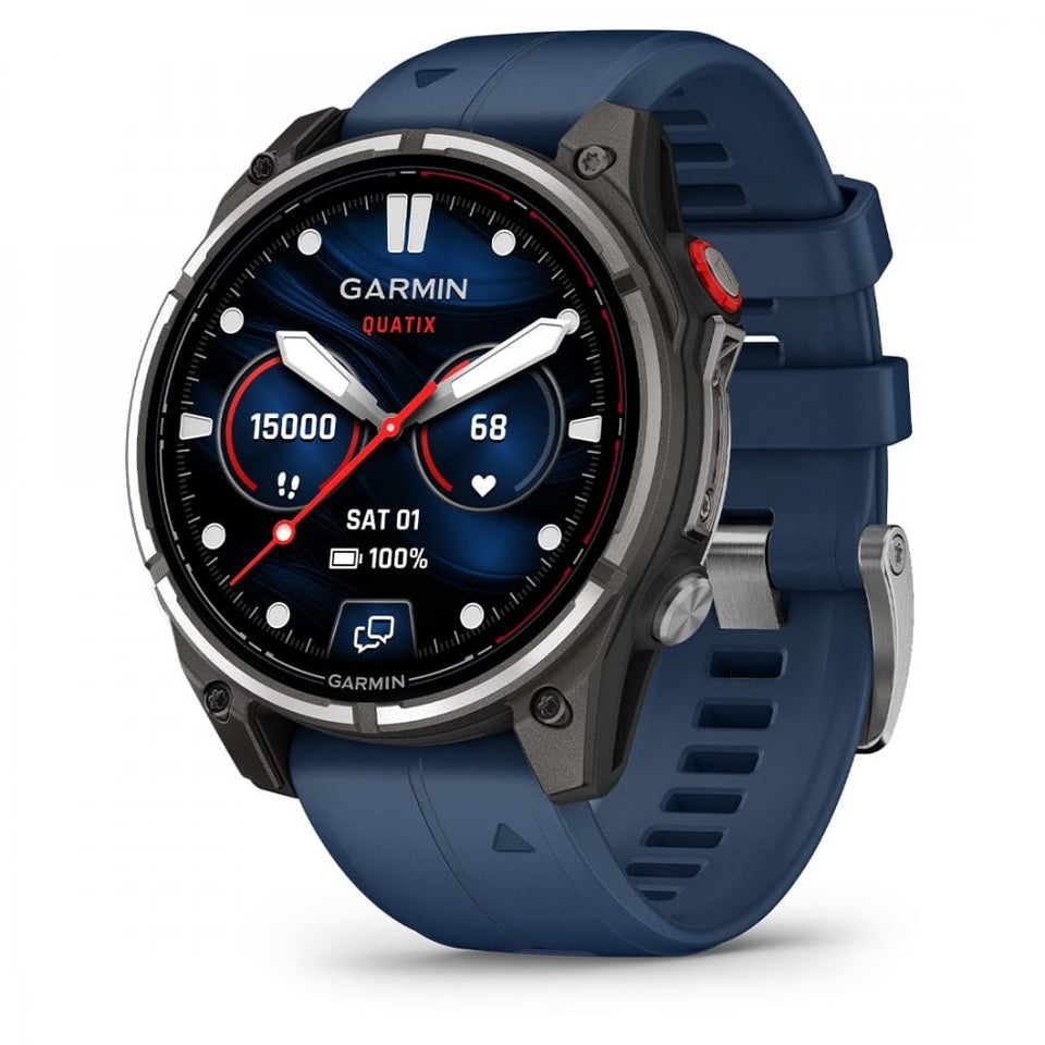 Garmin Quatix® 8 Pro – 47 mm AMOLED Marine GPS Smartwatch