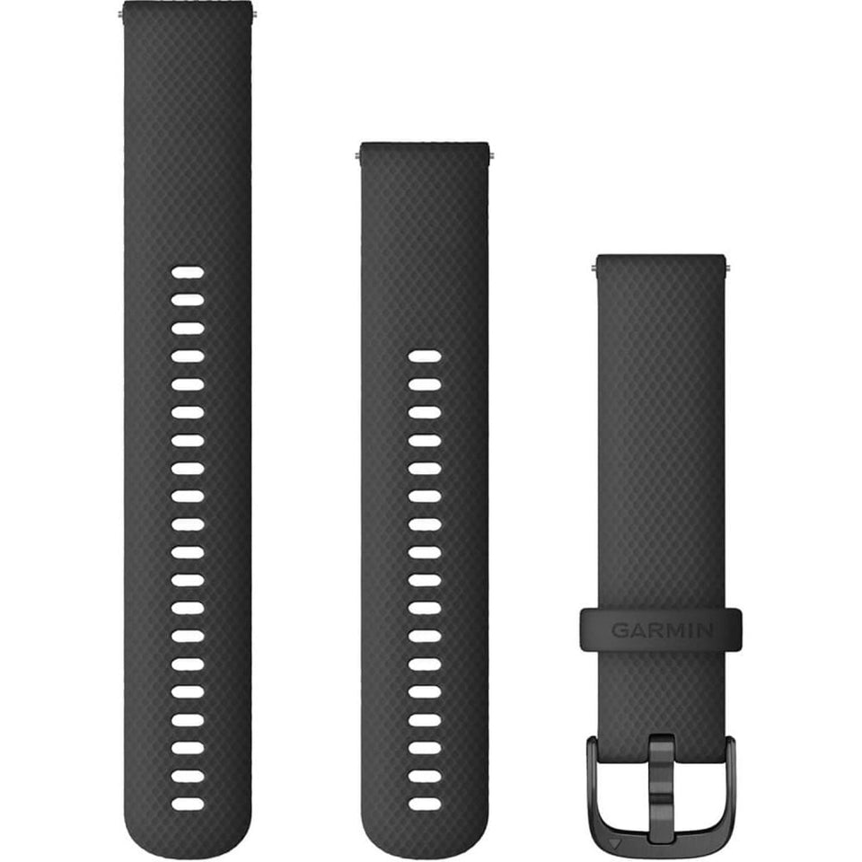 Garmin Quick Release 20mm Black And Slate Buckle Watch Strap