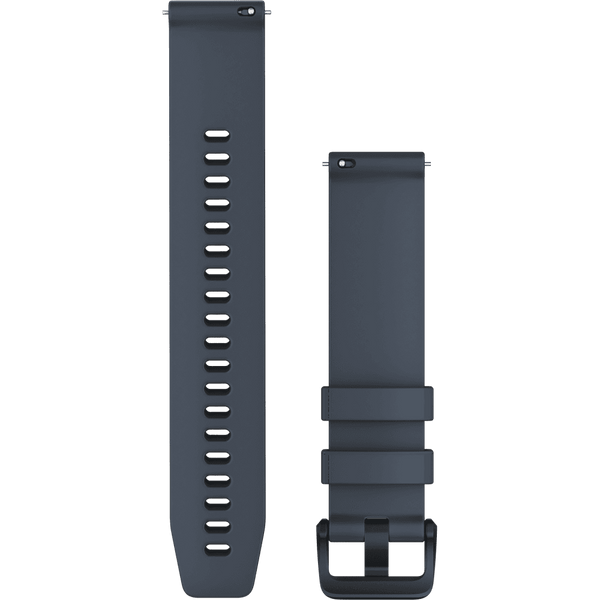 Garmin Quick Release 20mm Granite Blue And Black Buckle Watch Strap