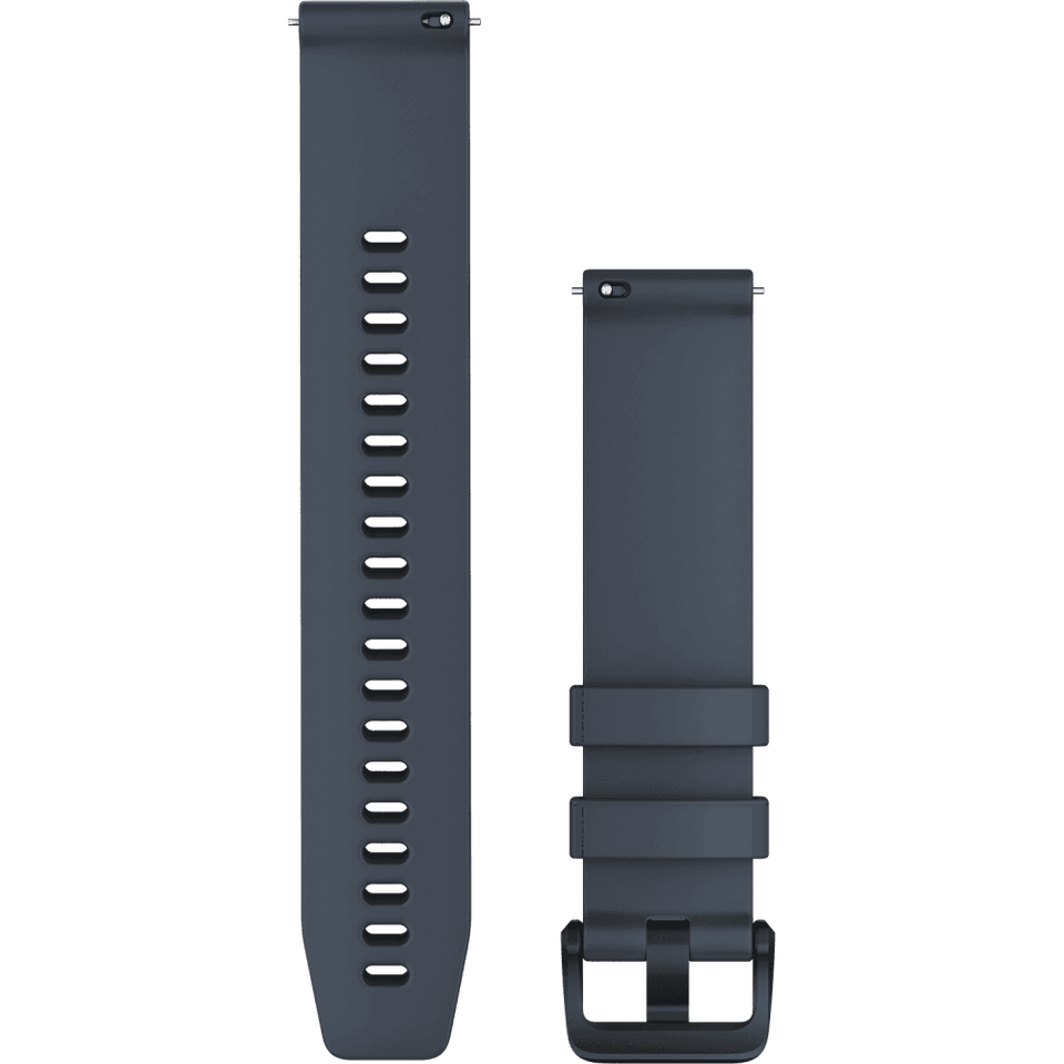 Garmin Quick Release 20mm Granite Blue And Black Buckle Watch Strap
