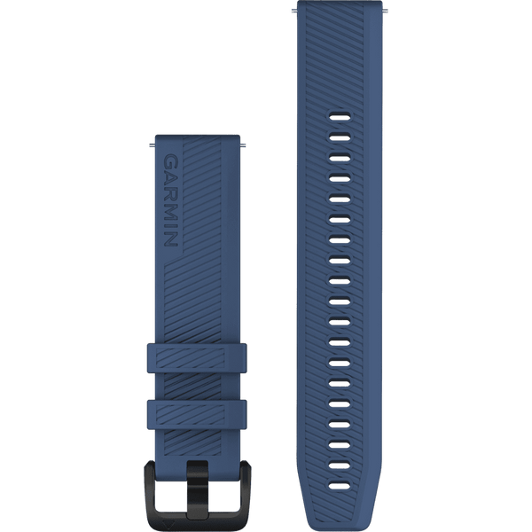 Garmin Quick Release 20mm Tidal Blue And Black Buckle Watch Strap