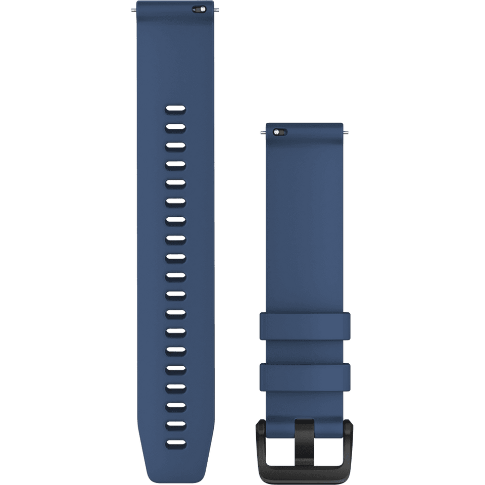 Garmin Quick Release 20mm Tidal Blue And Black Buckle Watch Strap