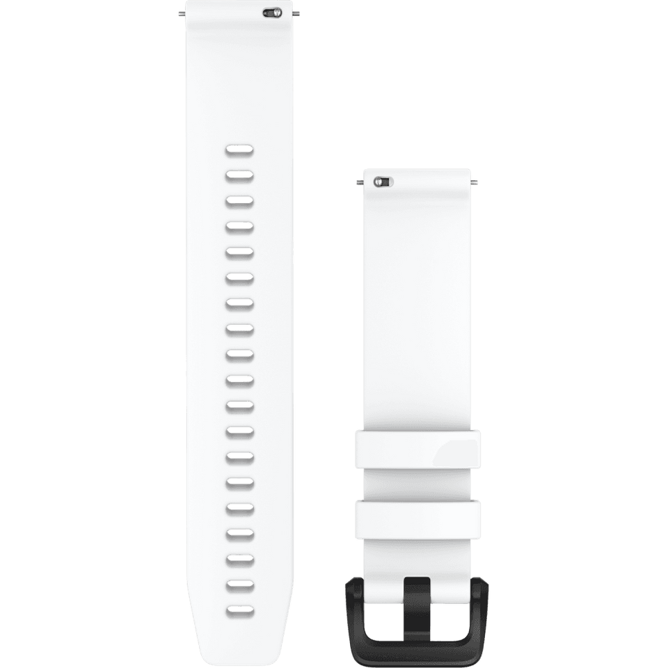 Garmin Quick Release 20mm White And Black Buckle Watch Strap