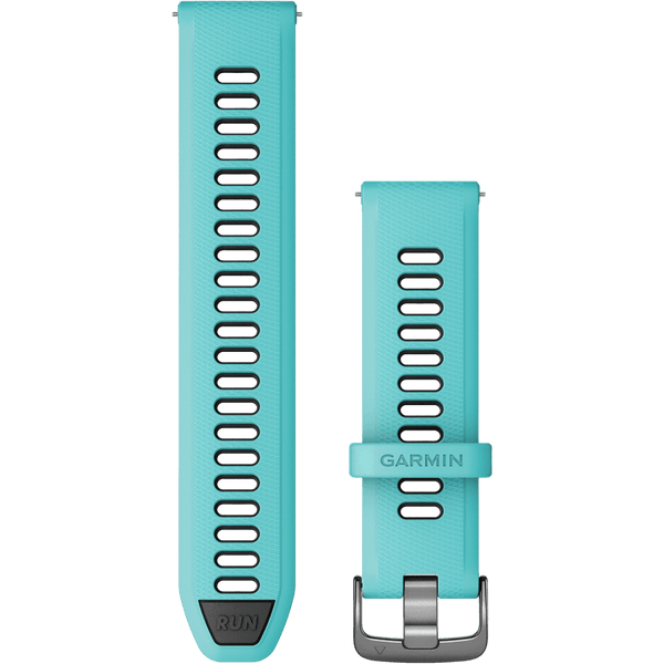 Garmin Quick Release 22mm Aqua/Black And Slate Buckle Watch Strap
