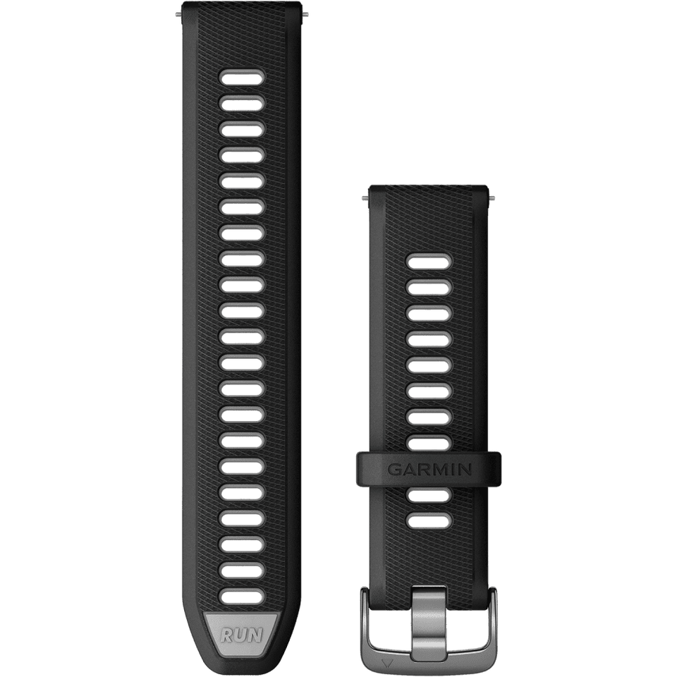 Garmin Quick Release 22mm Black/Powder Grey And Slate Buckle Watch Strap