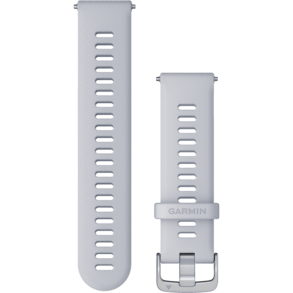 Garmin Quick Release 22mm Whitestone And Silver Buckle Watch Strap