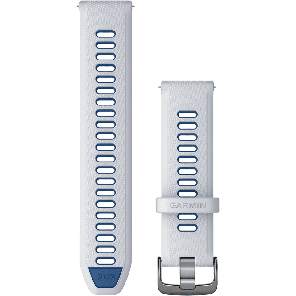 Garmin Quick Release 22mm Whitestone/Powder Grey And Silver Buckle Watch Strap