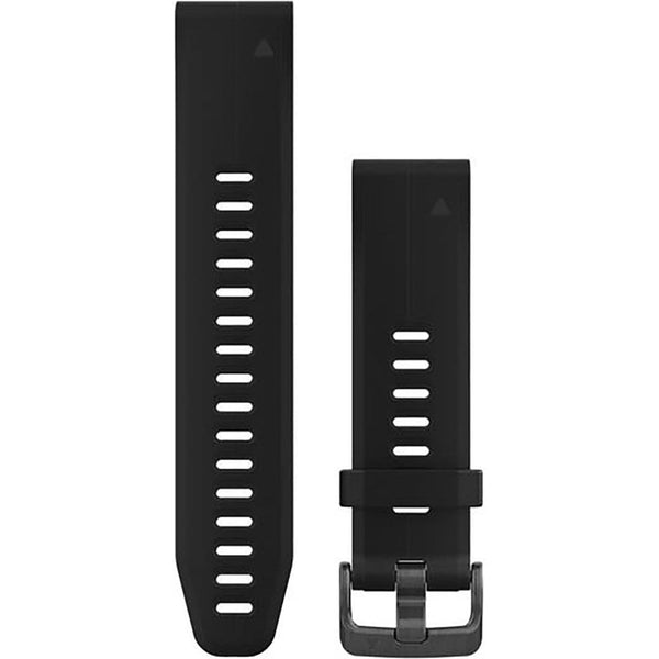 Garmin QuickFit® 20mm Black Silicone Strap