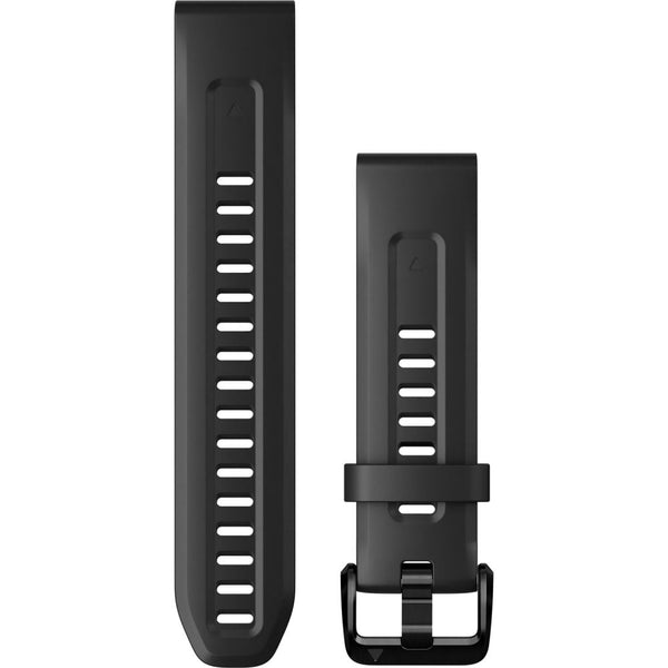 Garmin QuickFit® 20mm Black Silicone Watch Strap