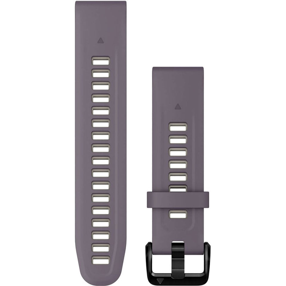 Garmin QuickFit® 20mm Deep Orchid/Light Sand Silicone Watch Strap