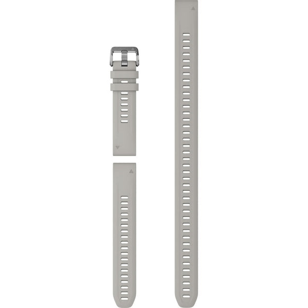 Garmin QuickFit® 20mm Fog Gray Silicone (3-piece Dive Set) Watch Strap