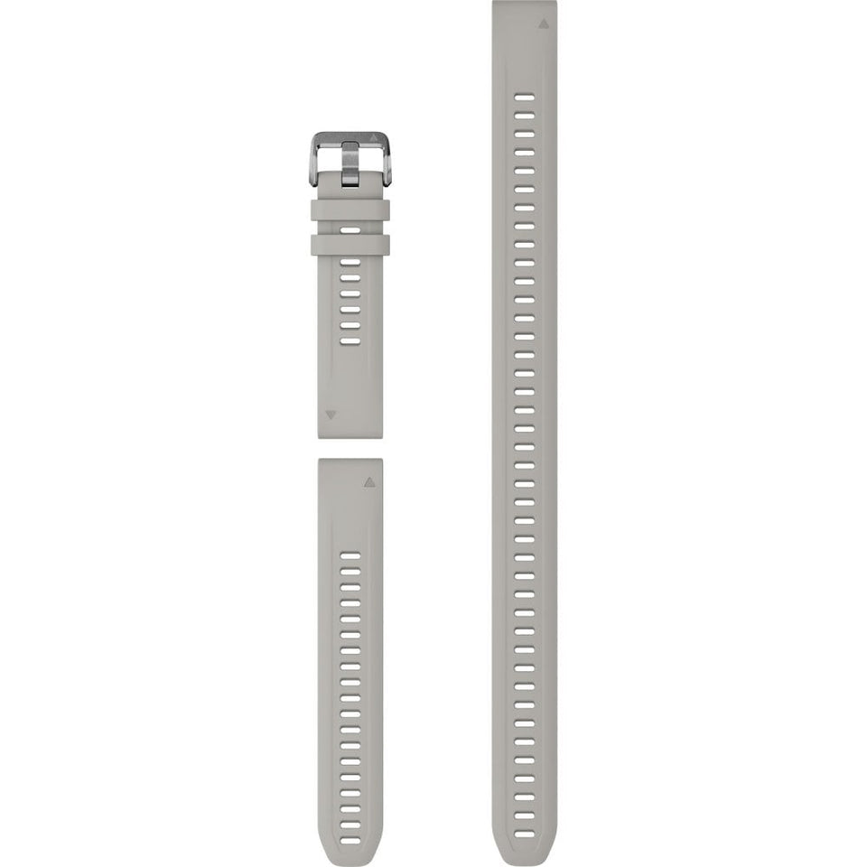 Garmin QuickFit® 20mm Fog Gray Silicone (3-piece Dive Set) Watch Strap