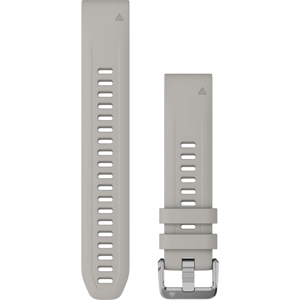 Garmin QuickFit® 20mm Fog Gray Silicone (3-piece Dive Set) Watch Strap