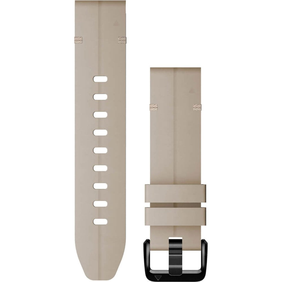 Garmin QuickFit® 20mm Limestone Leather Watch Strap