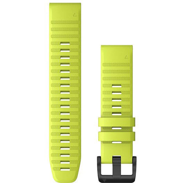 Garmin Quickfit® 22mm Amp Yellow Silicone Watch Strap
