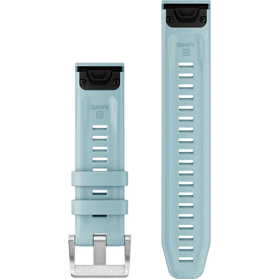 Garmin Quickfit® 22mm Azure Silicone (3-Piece Dive Set) Watch Strap