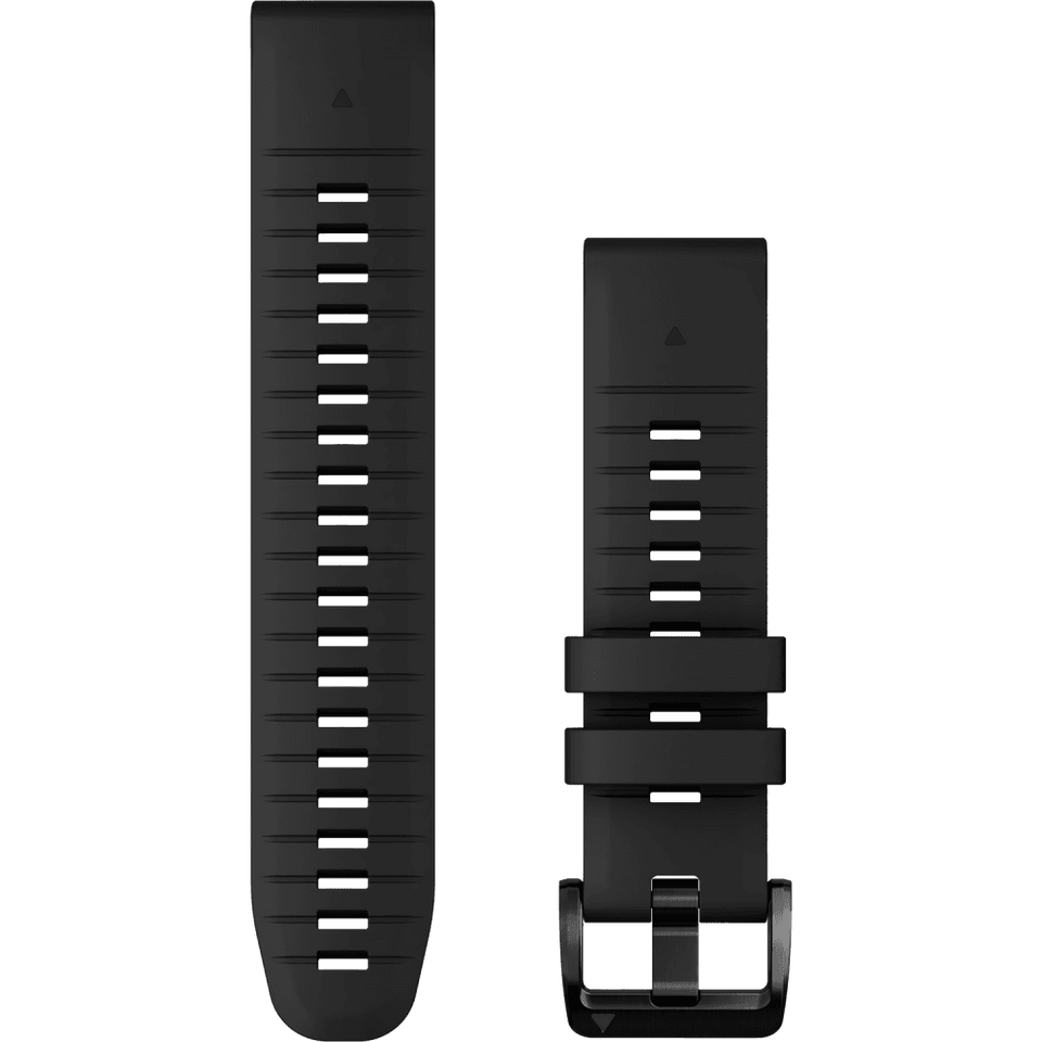 Garmin Quickfit 22mm Black Silicone Watch Strap