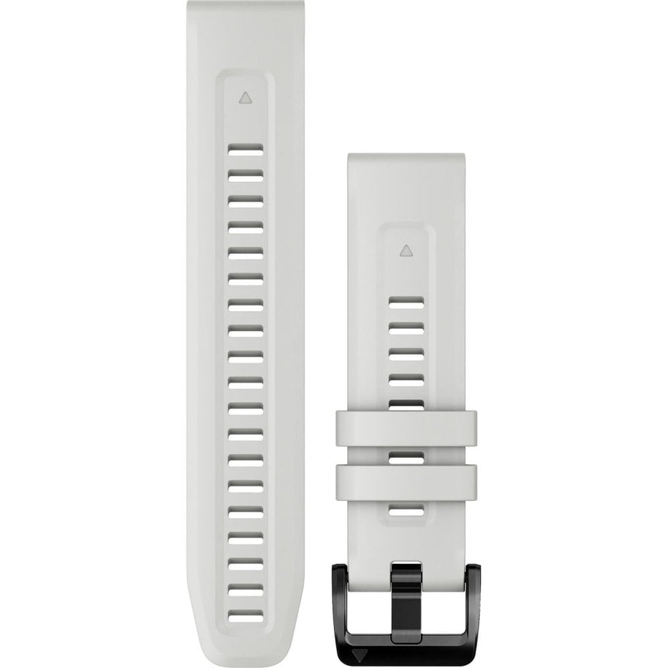 Garmin Quickfit® 22mm Carrara White Silicone Watch Strap