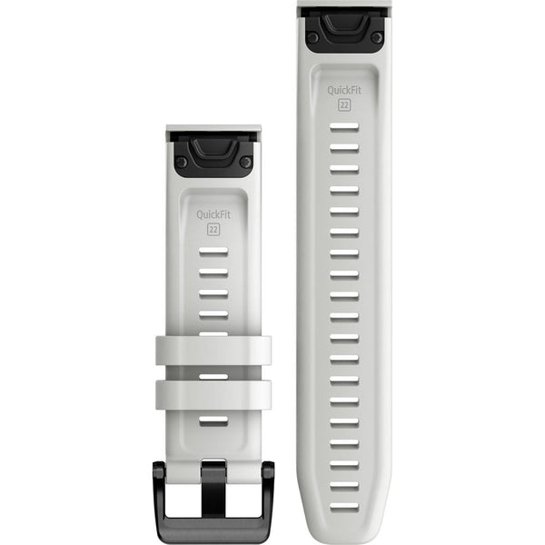 Garmin Quickfit® 22mm Carrara White Silicone Watch Strap