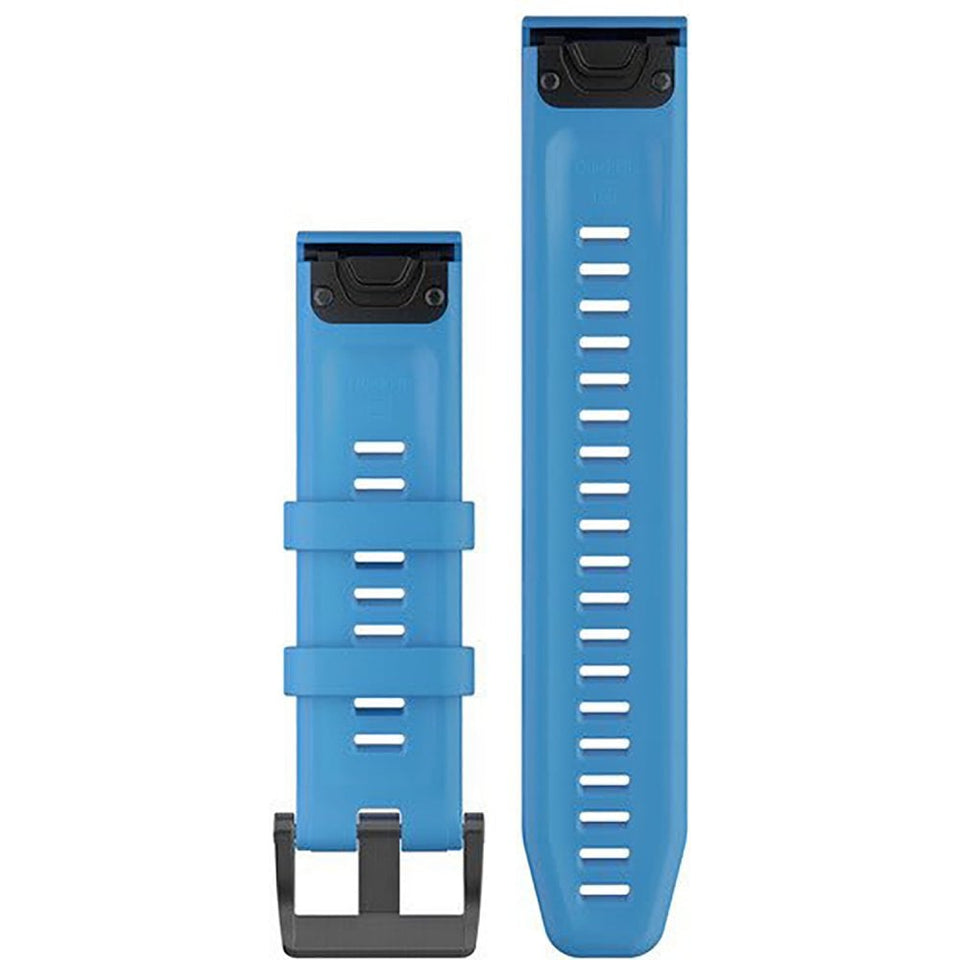 Garmin Quickfit® 22mm Cyan Blue Silicone Watch Strap