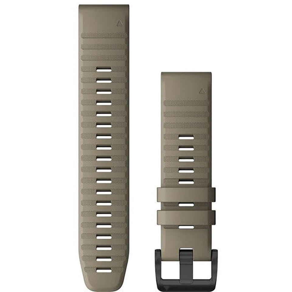 Garmin Quickfit® 22mm Dark Sandstone Silicone Watch Strap