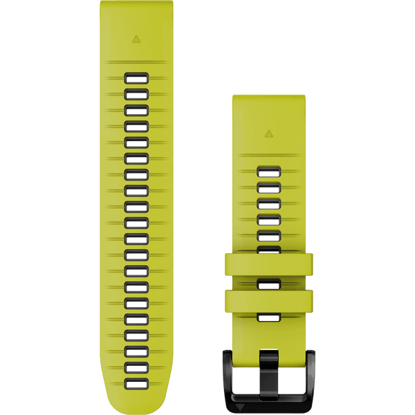 Garmin Quickfit 22mm Electric Lime/Graphite Silicone Watch Strap